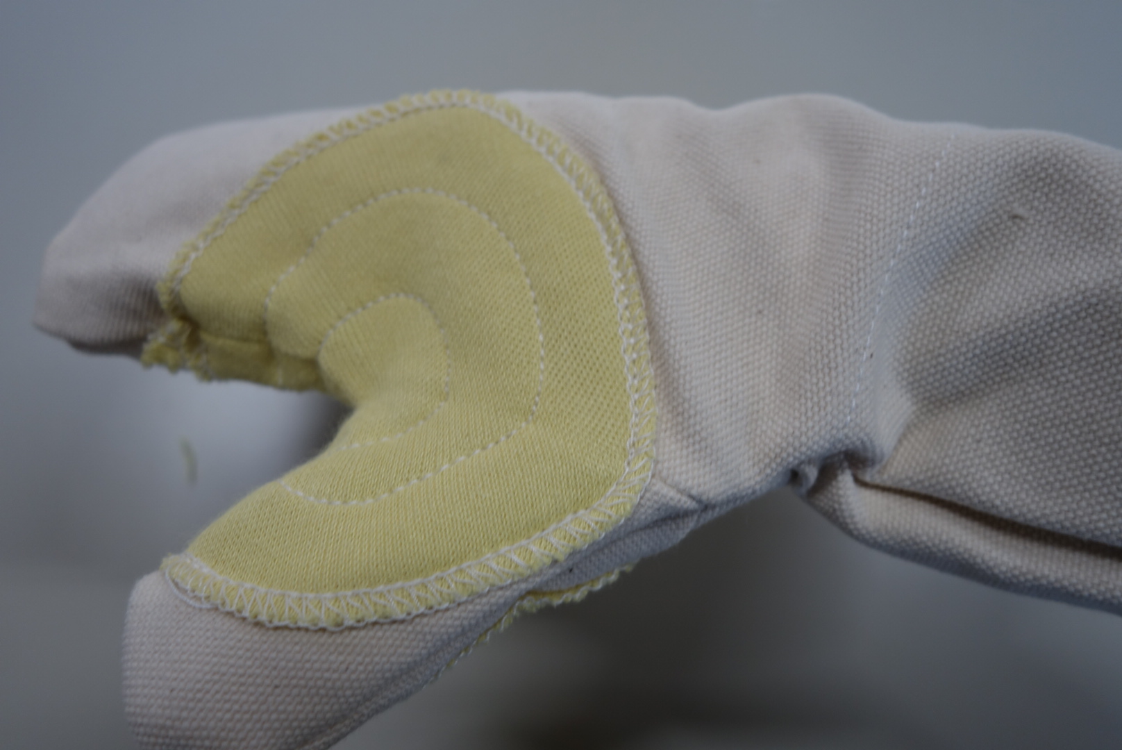 パラ系アラミド ケブラー繊維 帆布2本指手袋 難燃耐切創耐熱耐炎防熱防 