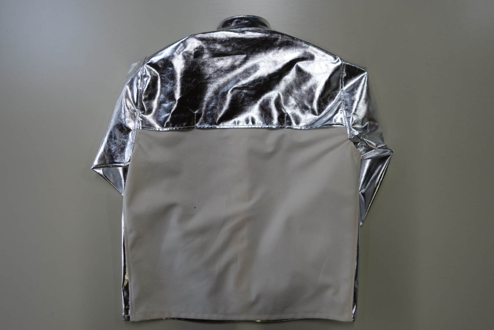 アラミド コーネックス アルミ背抜き服上着 難燃耐熱耐炎防熱防炎保護 
